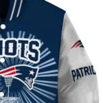 custom new england patriots ferris arena blue white varsity jacket best selling