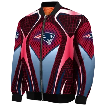 custom new england patriots mesh chest red crocs black bomber jacket best selling