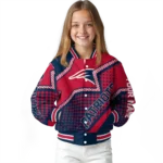 custom new england patriots star burst blue varsity jacket best selling