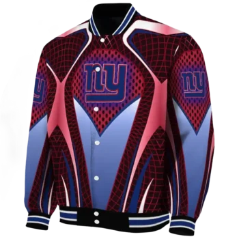 custom new york giants mesh chest red crocs black varsity jacket best selling