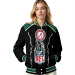 custom new york jets claw blood green black varsity jacket best selling