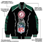 custom new york jets claw blood green black varsity jacket best selling