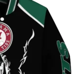 custom new york jets claw blood green black varsity jacket best selling