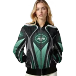 custom new york jets mesh chest black crocs black bomber jacket best selling