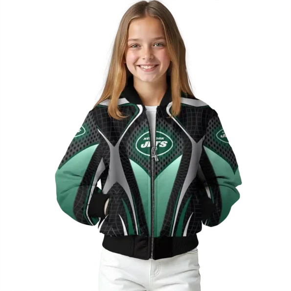 custom new york jets mesh chest black crocs black bomber jacket top rated
