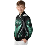 custom new york jets mesh chest black crocs black bomber jacket best selling