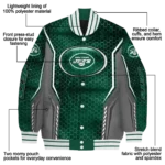 custom new york jets power plate green varsity jacket best selling