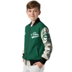 custom new york jets razorback outline green nude bomber jacket best selling