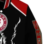 custom san francisco 49ers claw blood red black varsity jacket best selling