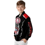 custom tampa bay buccaneers claw blood red black bomber jacket best selling