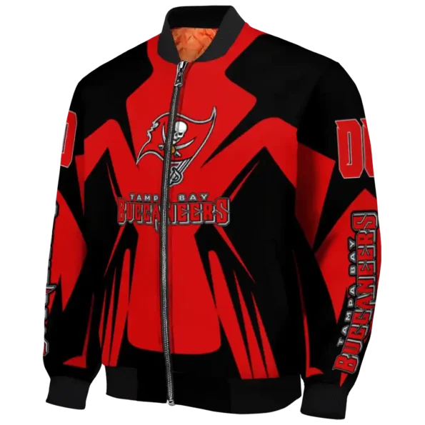 custom tampa bay buccaneers spider mark red black crocs bomber jacket best selling