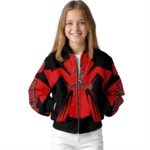 custom tampa bay buccaneers spider mark red black crocs bomber jacket best selling