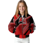 custom tampa bay buccaneers star burst red bomber jacket best selling