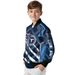 custom tennessee titans chevron angles navy bomber jacket best selling