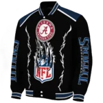 custom tennessee titans claw blood navy black varsity jacket best selling