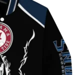 custom tennessee titans claw blood navy black varsity jacket best selling