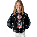custom tennessee titans claw blood navy black varsity jacket best selling