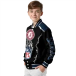 custom tennessee titans claw blood navy black varsity jacket best selling