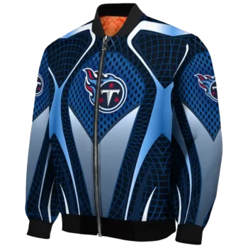 custom tennessee titans mesh chest red crocs black bomber jacket best selling