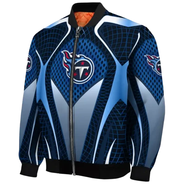 custom tennessee titans mesh chest red crocs black bomber jacket best selling