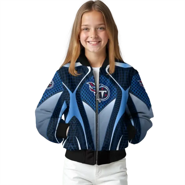 custom tennessee titans mesh chest red crocs black bomber jacket top rated