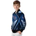 custom tennessee titans mesh chest red crocs black bomber jacket best selling