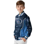 custom tennessee titans power plate navy varsity jacket best selling