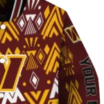 custom washington commanders pyramid shapes burgundy varsity jacket best selling