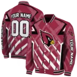 customized arizona cardinals chevron angles red varsity jacket best selling.webp