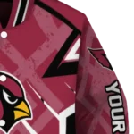 customized arizona cardinals chevron angles red varsity jacket best selling.webp