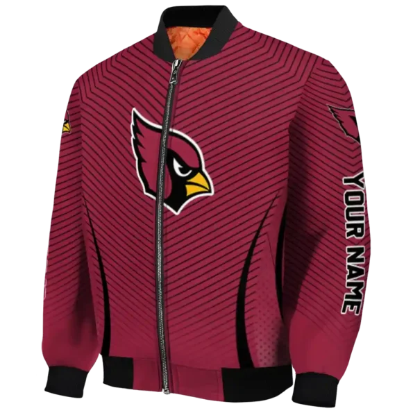 customized arizona cardinals chevron arrow red bomber jacket best selling