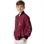 customized arizona cardinals chevron arrow red bomber jacket best selling