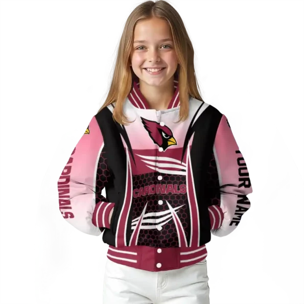 customized arizona cardinals mesh effect red black varsity jacket top rated.webp