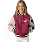customized arizona cardinals razorback outline red nude varsity jacket best selling.webp