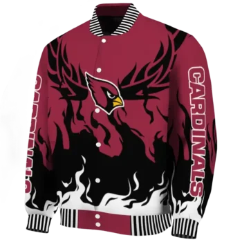customized arizona cardinals winged blaze red white varsity jacket best selling.webp