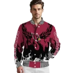 customized arizona cardinals winged blaze red white varsity jacket best selling.webp