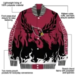 customized arizona cardinals winged blaze red white varsity jacket best selling.webp