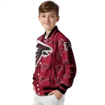 customized atlanta falcons bolt stripe red varsity jacket best selling.webp