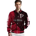 customized atlanta falcons hexagon mesh red black varsity jacket best selling.webp
