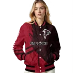 customized atlanta falcons hexagon mesh red black varsity jacket best selling.webp