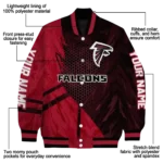 customized atlanta falcons hexagon mesh red black varsity jacket best selling.webp