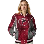 customized atlanta falcons power plate red varsity jacket best selling.webp