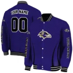customized baltimore ravens chevron arrow purple varsity jacket best selling.webp