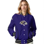 customized baltimore ravens chevron arrow purple varsity jacket best selling.webp