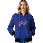 customized buffalo bills chevron arrow blue bomber jacket best selling