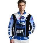 customized buffalo bills mesh effect blue black varsity jacket best selling.webp