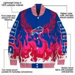customized buffalo bills winged blaze blue white varsity jacket best selling.webp