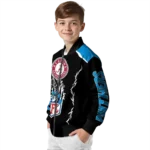 customized carolina panthers claw blood blue black bomber jacket best selling