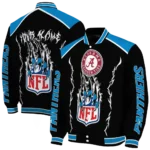 customized carolina panthers claw blood blue black varsity jacket best selling.webp