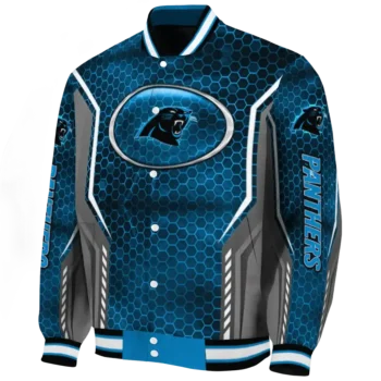 customized carolina panthers power plate blue varsity jacket best selling.webp